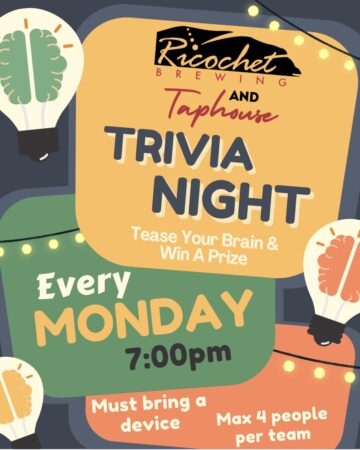 Trivia Night at Ricochet Brewing Taphouse